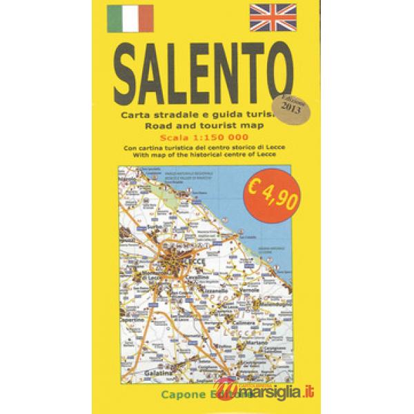 Salento. Carta stradale e guida turistica 1:150.000. Con cartina turistica del centro storico di Lecce. Ediz. italiana e inglese