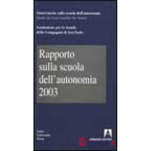 Rapporto sulla scuola dell'autonomia 2003