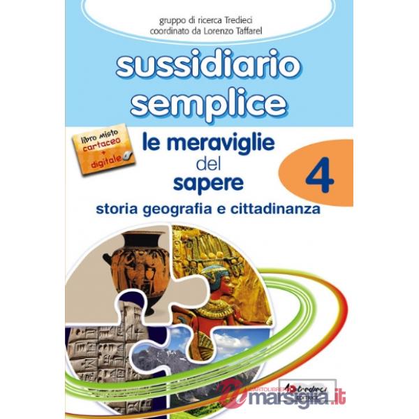 LE MERAVIGLIE DEL SAPERE 4 ANTROPOLOGICO-SEMPLICE