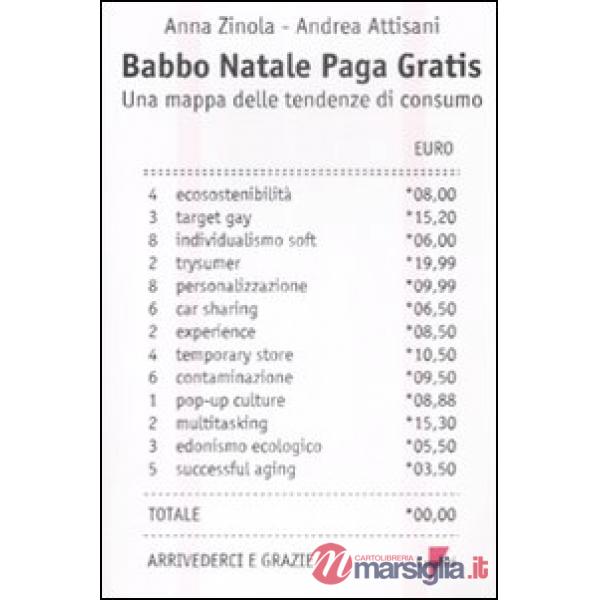 Babbo Natale paga gratis. Una mappa delle tendenze di consumo