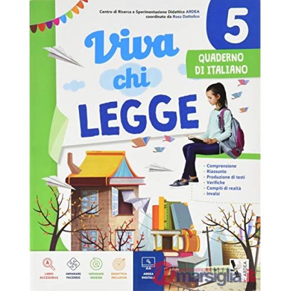 VIVA CHI LEGGE. PER LA 5 CLASSE DELLA SCUOLA ELEMENTARE. EDIZ. PER LA