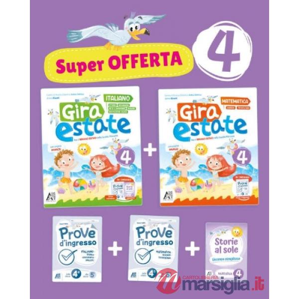 GIRA ESTATE ITALIANO + MATEMATICA VOL. 4
