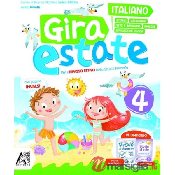 GIRA ESTATE ITALIANO + STORIA + GEOGRAFIA + ARTE + IMMAGINE + INGLESE
