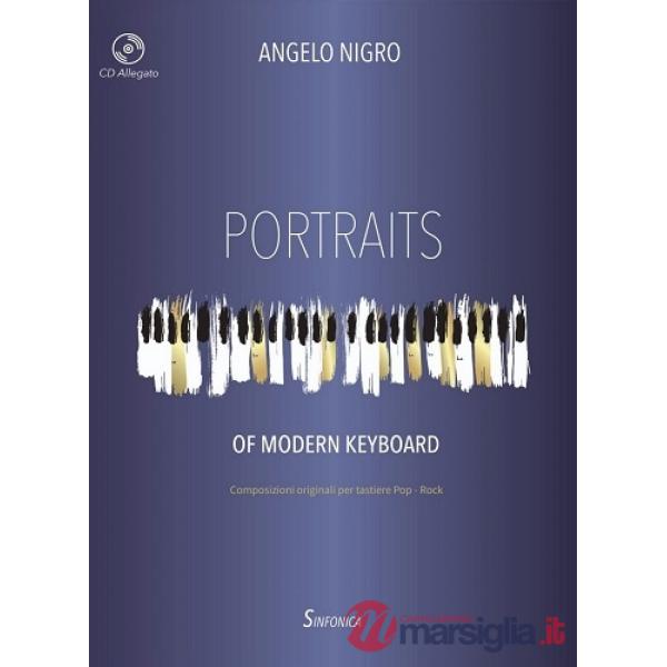 Portraits. Of modern keyboard. Partitura