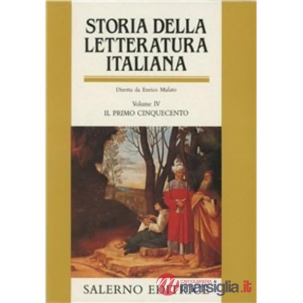 Storia della letteratura italiana. Vol. 4: Il primo Cinquecento