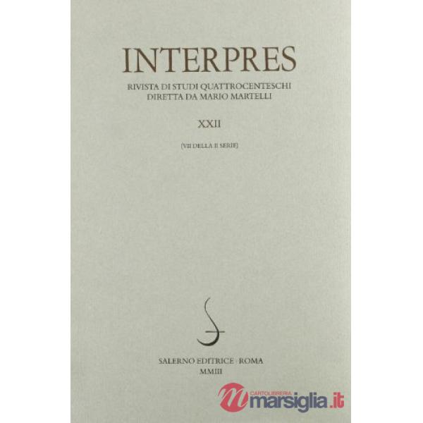 Interpres. Rivista di studi quattrocenteschi (2003)