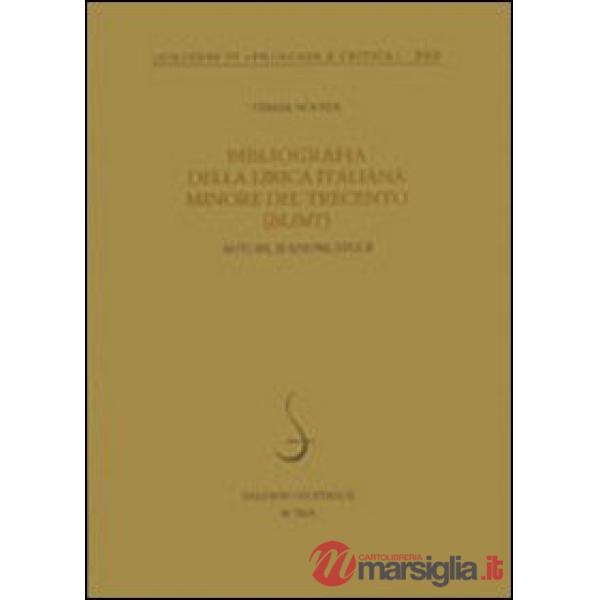 Bibliografia della lirica italiana minore del Trecento