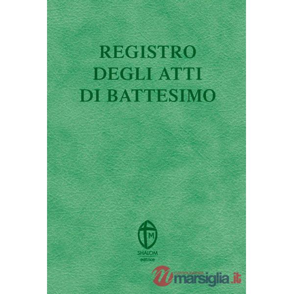 Registro degli atti di Battesimo