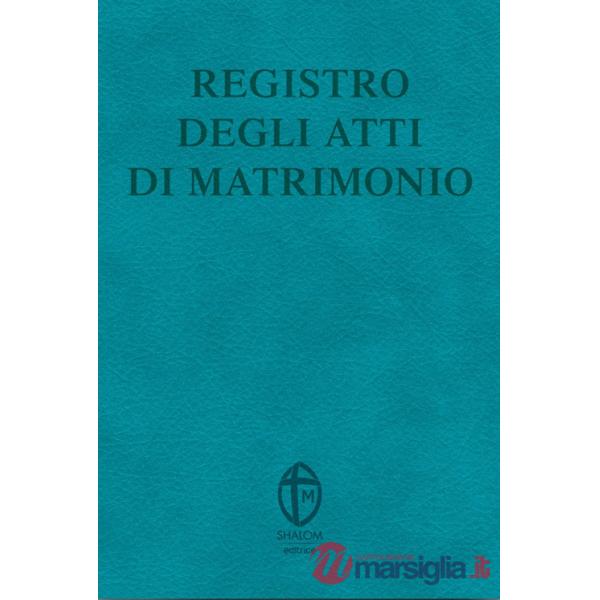 Registro degli atti di matrimonio
