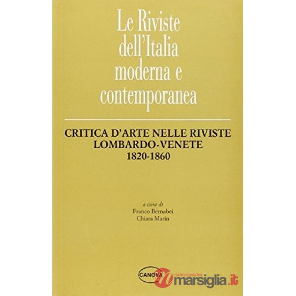 Critica d'arte nelle riviste lombardo-venete 1820-1860