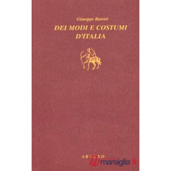 Dei modi e costumi d'Italia