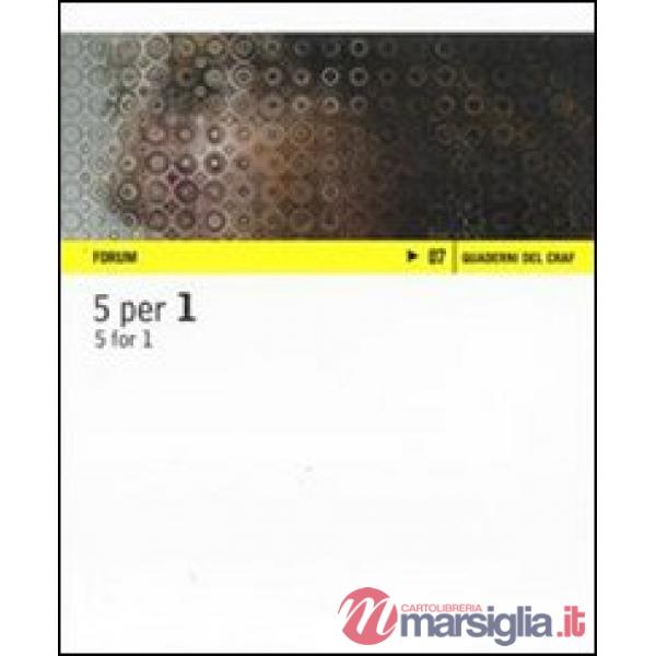 Cinque per uno. Ediz. italiana e inglese
