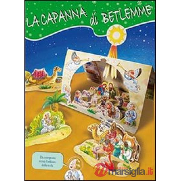 Capanna di Betlemme. Presepe cartonato sagomato da ritagliare per bambini piccoli (La)