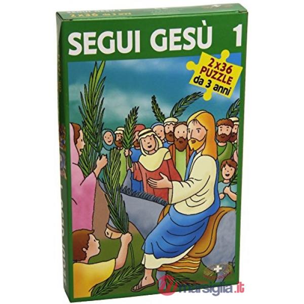 Segui Gesù. Con via Crucis. Libro puzzle