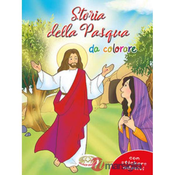 Storie della Pasqua da colorare. Con adesivi. Ediz. a colori
