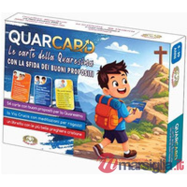 Quarcard. Le carte della Quaresima con la sfida dei buoni propositi. Con 54 Carte