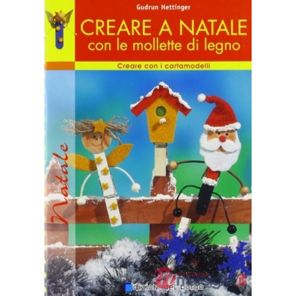 Creare a Natale con le mollette di legno