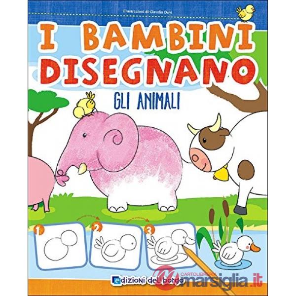 Bambini disegnano gli animali. Imparo a disegnare (I)
