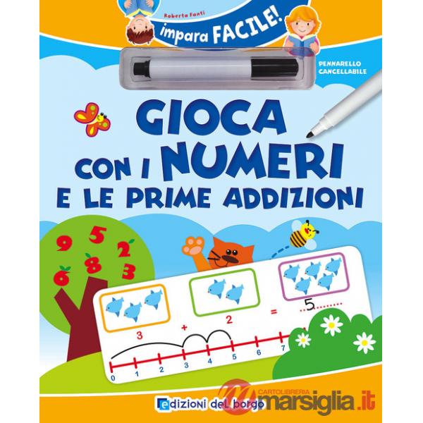 Gioca con i numeri e con le prime addizioni. Con gadget