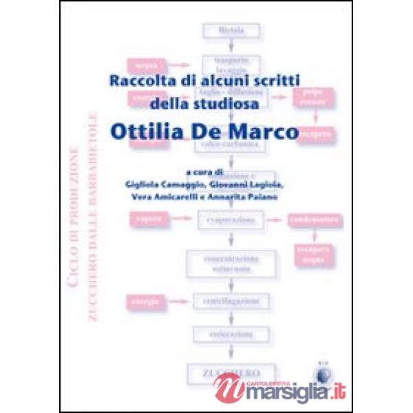 Raccolta di alcuni scritti della studiosa Ottilia De Marco