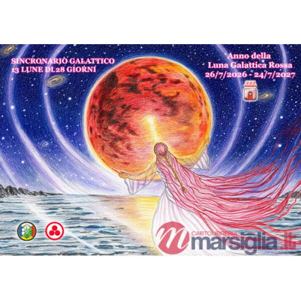 Sincronario galattico 13 Lune di 28 Giorni. Anno della Luna Galattica Rossa