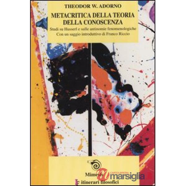Metacritica della teoria della conoscenza. Studi su Husserl e sulle antinomie fe