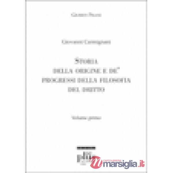 Storia della origine e de' progressi della filosofia del diritto