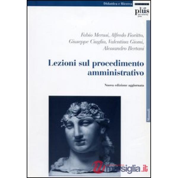Lezioni sul procedimento amministrativo