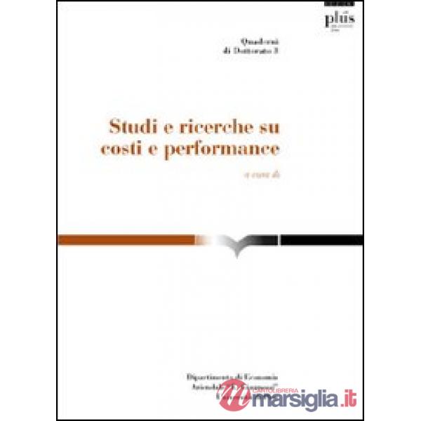 Studi e ricerche su costi e performance