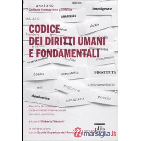 Codice dei diritti umani e fondamentali. Raccolta di convenzioni, carte e trattati internazionali, con note esplicative