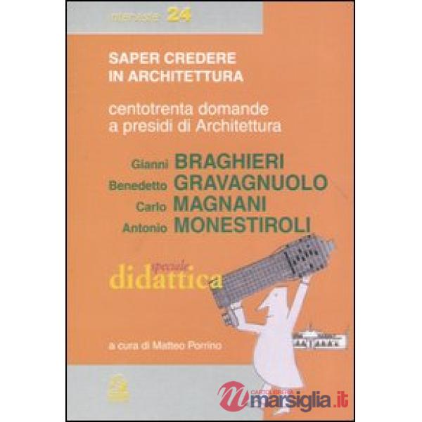 Centotrenta domande a presidi di Architettura