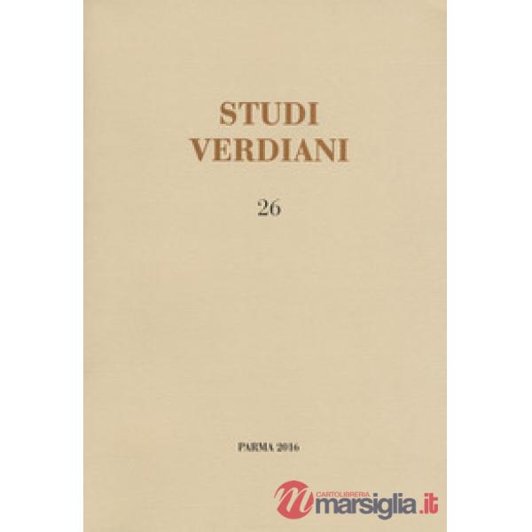 Studi verdiani. Vol. 26