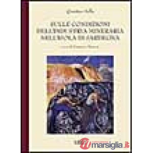 Sulle condizioni dell'industria mineraria nell'isola di Sardegna