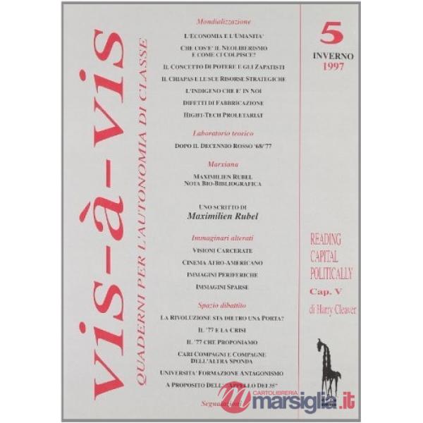 Vis-à-vis. Quaderni per l'autonomia di classe. Vol. 5