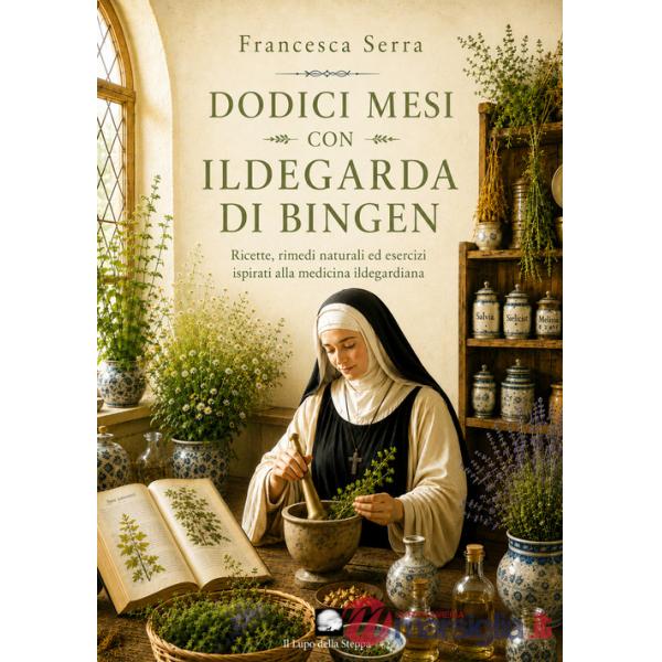 Dodici mesi con Ildegarda di Bingen. Ricette, rimedi naturali ed esercizi ispirati alla medicina ildegardiana. Ediz. illustrata
