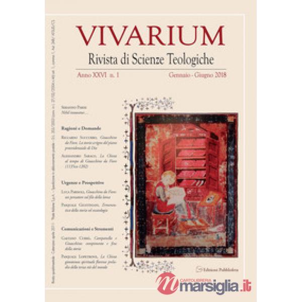 Vivarium. Rivista di scienze teologiche (2018). Vol. 1