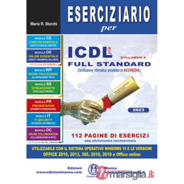 Eserciziario per ICDL più syllabus 6 full standard