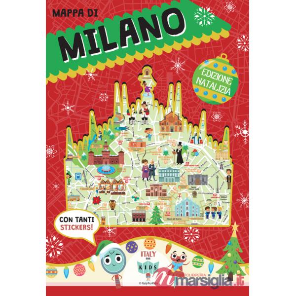 Mappa di Milano illustrata. Ediz. italiana e inglese