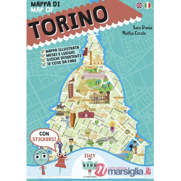 Mappa illustrata di Torino. Nuova ediz.