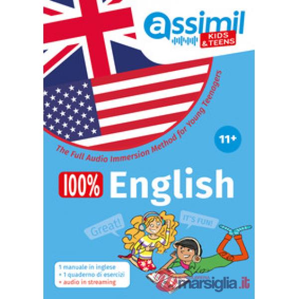 100% English. The Full Audio Immersion Method