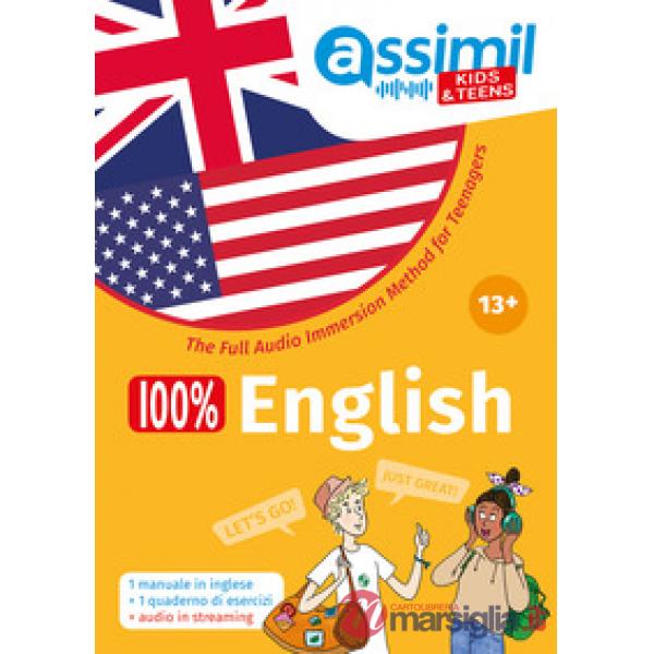 100% English. The Full Audio Immersion Method