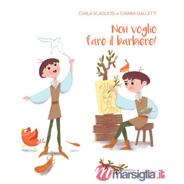 Non voglio fare il barbiere! Ediz. italiana e inglese