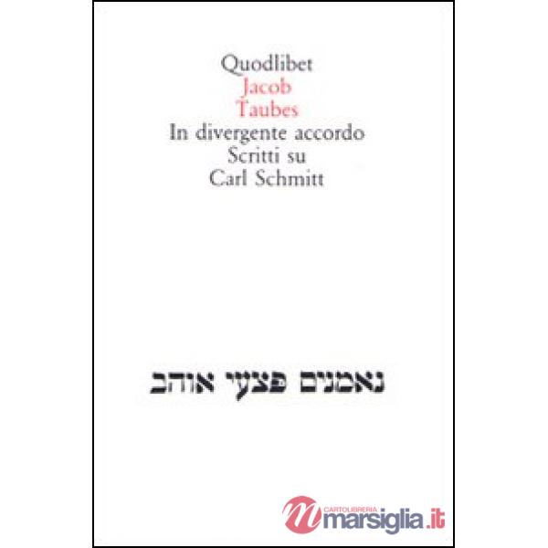 In divergente accordo. Scritti su Carl Schmitt