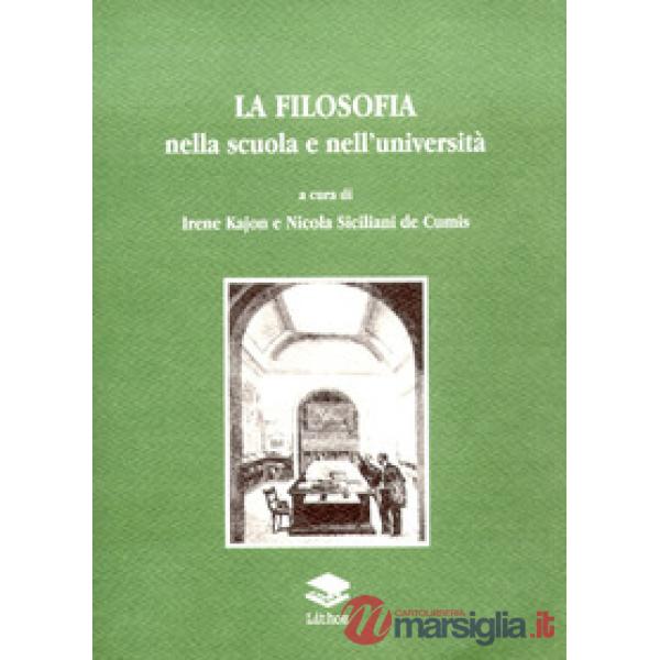 La filosofia nella scuola e nell'università