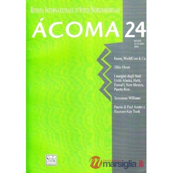 Acoma. Rivista internazionale di studi nordamericani. Vol. 24