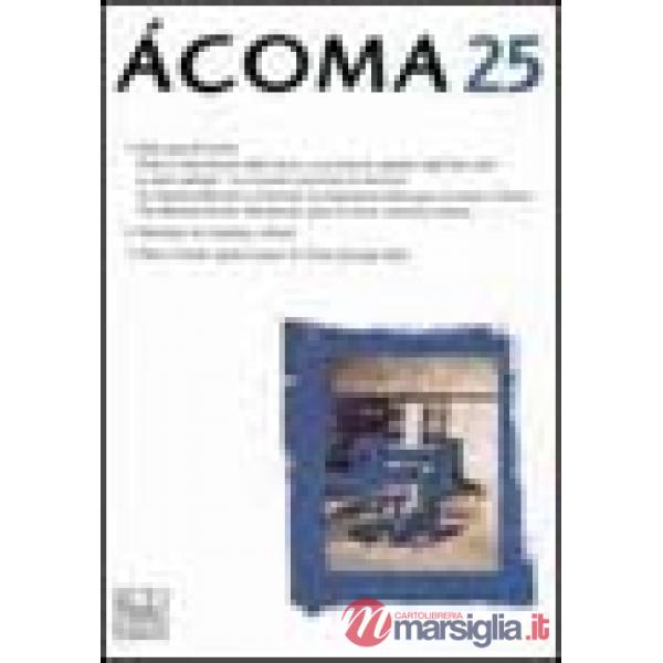 Acoma. Rivista internazionale di studi nordamericani. Vol. 25