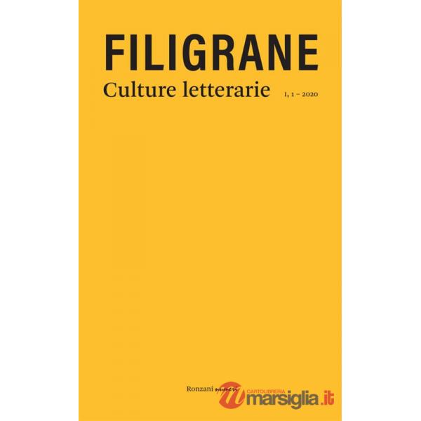 Filigrane. Culture letterarie (2020). Nuova ediz.. Vol. 1: Dialetti in poesia