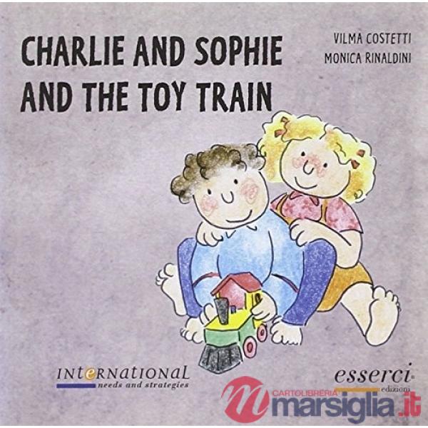 Charlie and Sophie and the toy train