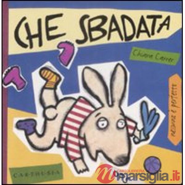Che sbadata. Tina una coniglietta molto distratta