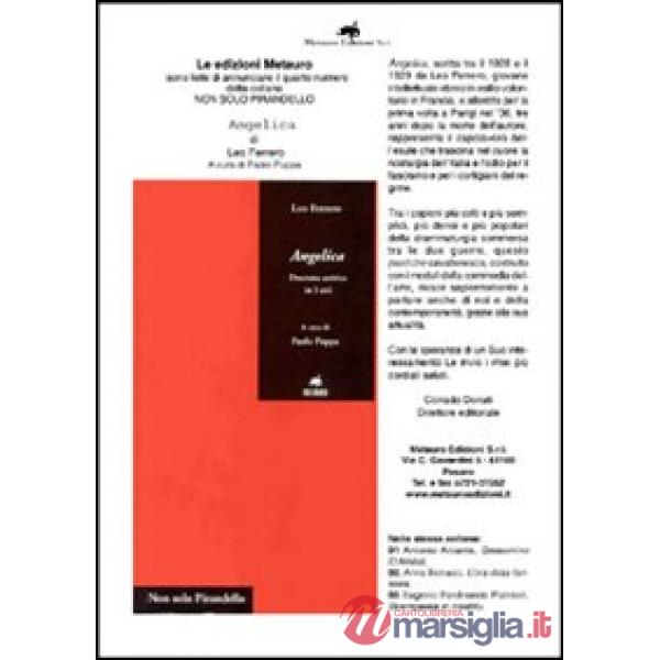 Angelica. Dramma satirico in 3 atti